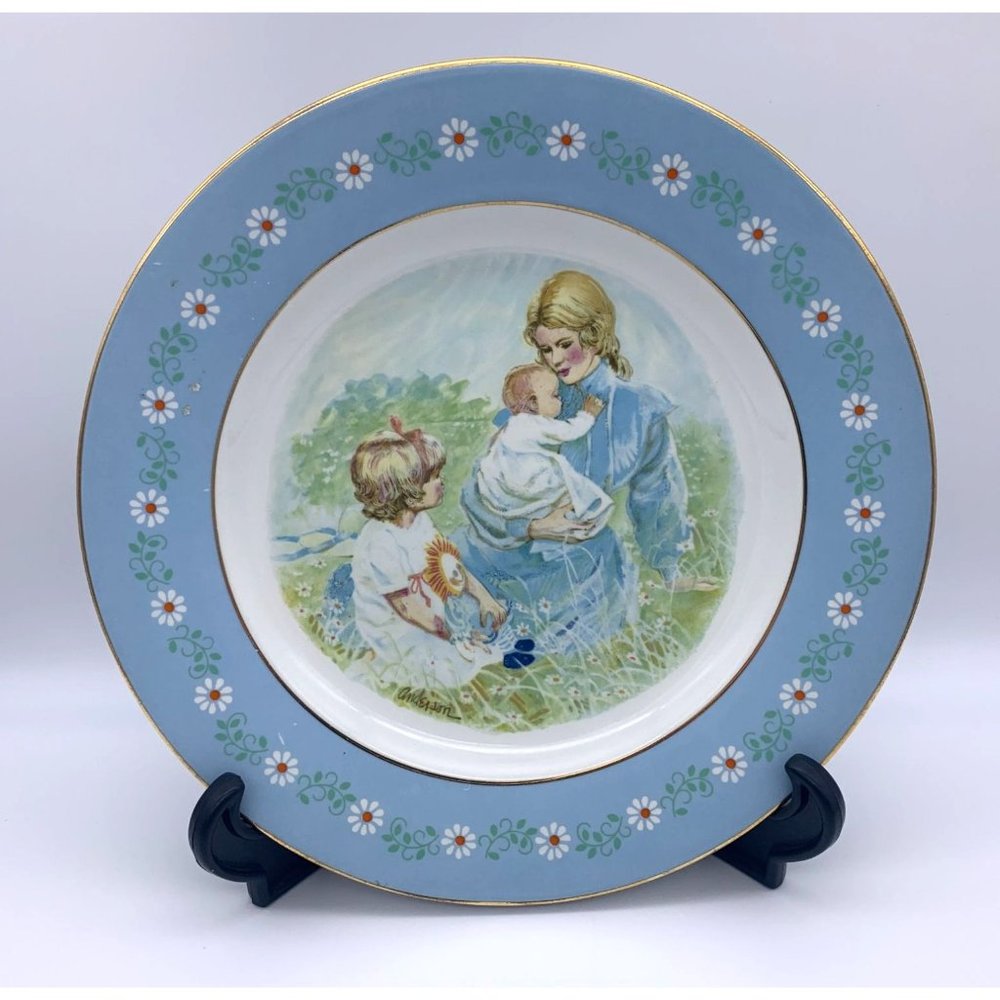 1974 Pontesa Ironstone Avon Plate - Tenderness Commemorative Plate - 9.25" Spain
